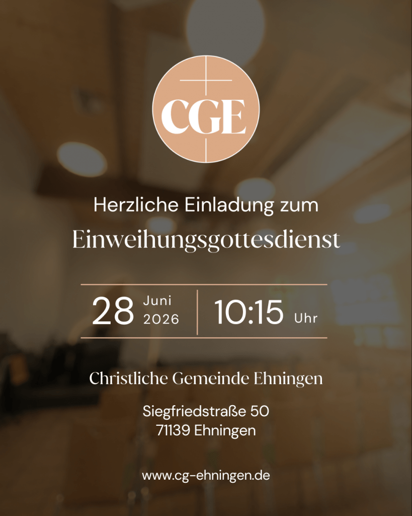 Einweihungsgottesdienst CGE